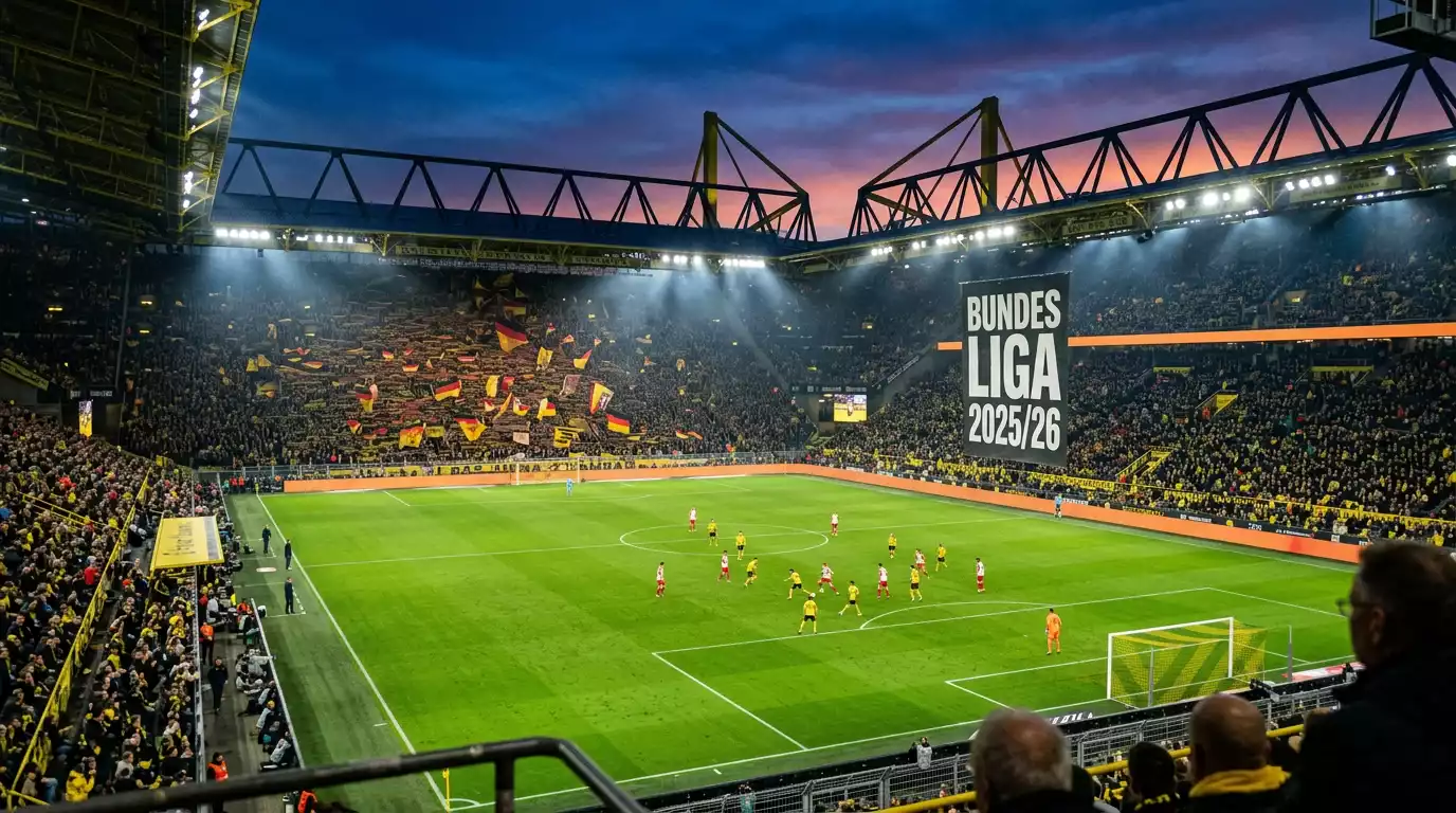 Datenvisualisierung Bundesliga-Quoten und Marktstatistik der Saison 2025/26